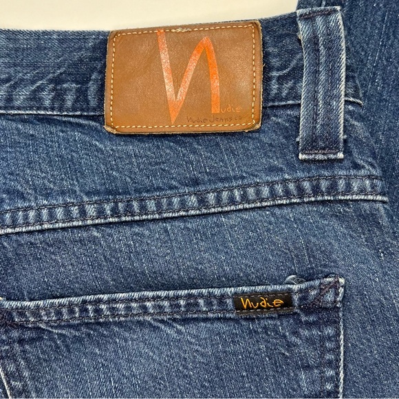 NUDIE Average Joe NJ1695 Organic Denim 32W 32L - Picture 7 of 13